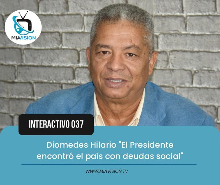 Diomedes Hilario «El Presidente encontró el país con deudas social»