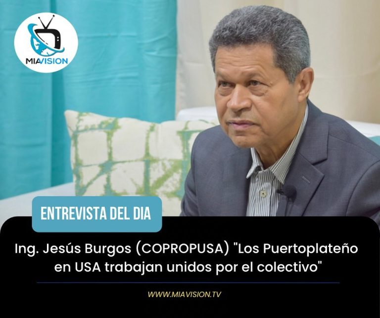 Ing. Jesús Burgos (COPROPUSA) «Los Puertoplateño en USA trabajan unidos por el colectivo «.