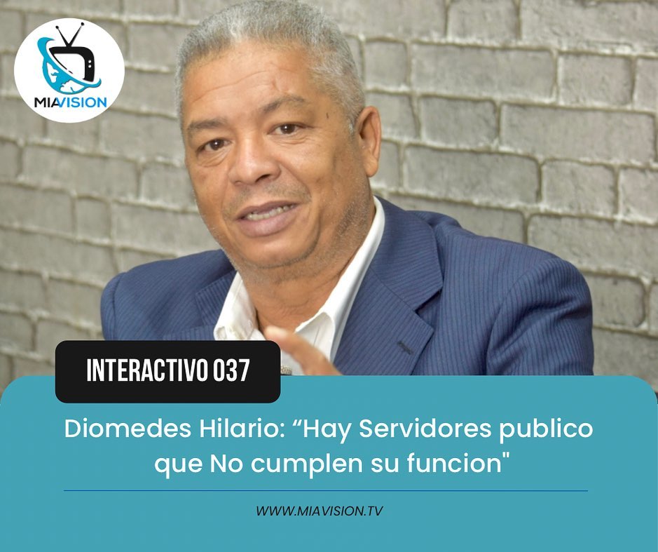 Diomedes Hilario: » Hay Servidores publico que No cumplen su funciones»