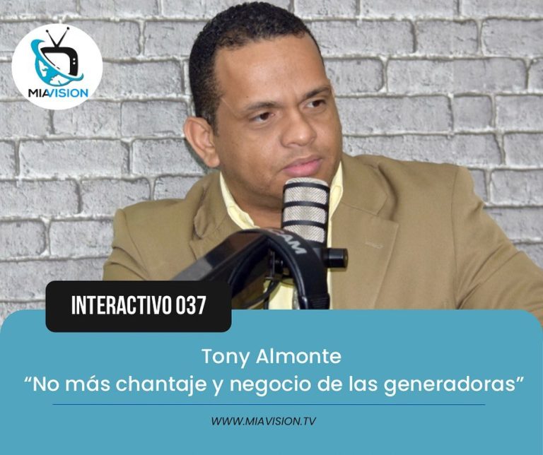 Tony Almonte  «No más Chantaje y Negocio de las Generadoras»