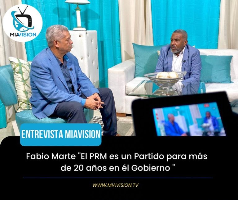Fabio Marte «El PRM es un Partido para más de 20 años en él Gobierno «