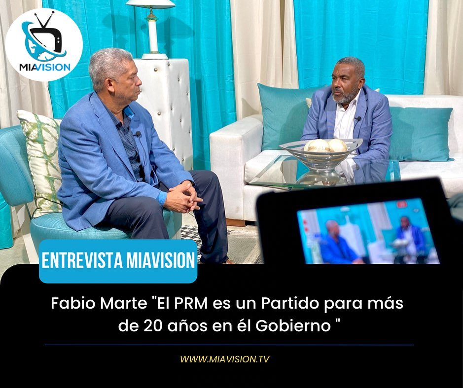 Fabio Marte «El PRM es un Partido para más de 20 años en él Gobierno «