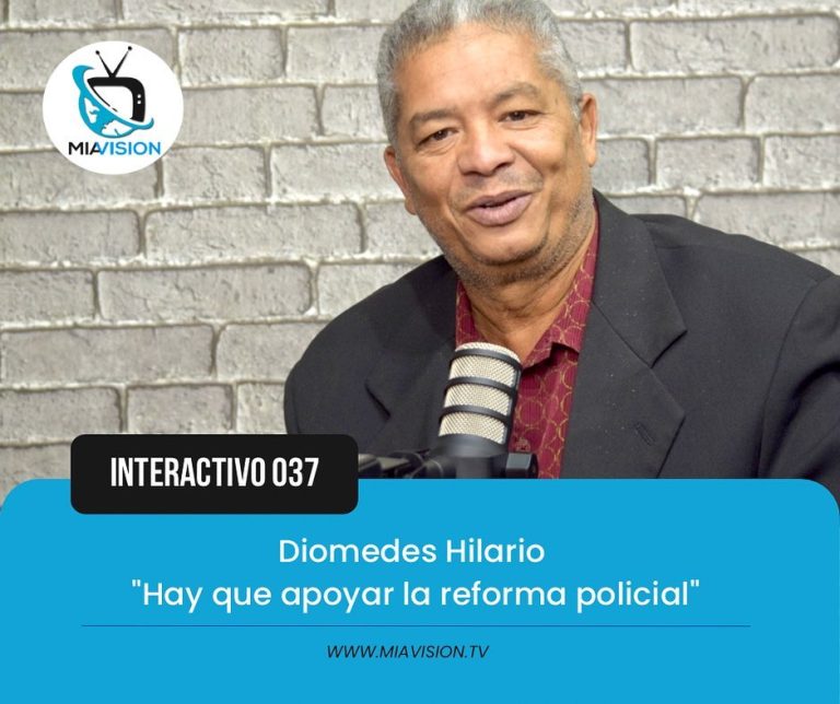Diomedes Hilario «Hay que apoyar la reforma policial»