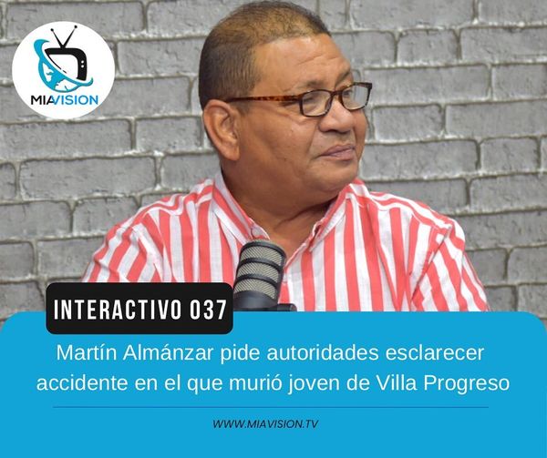 Martín Almánzar pide autoridades esclarecer accidente en el que murió joven de Villa Progreso