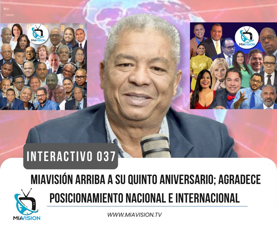 Miavisión arriba a su quinto aniversario; agradece posicionamiento nacional e internacional