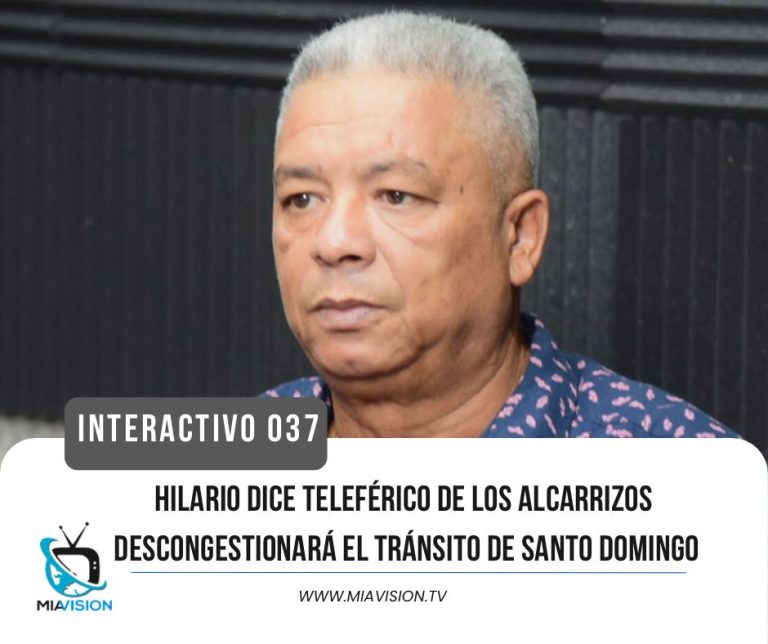 Hilario dice Teleférico de Los Alcarrizos descongestionará el tránsito de Santo Domingo
