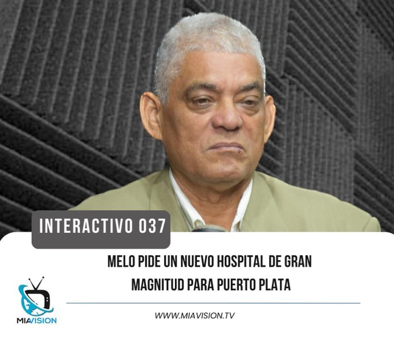 Melo pide un nuevo hospital de gran magnitud para Puerto Plata