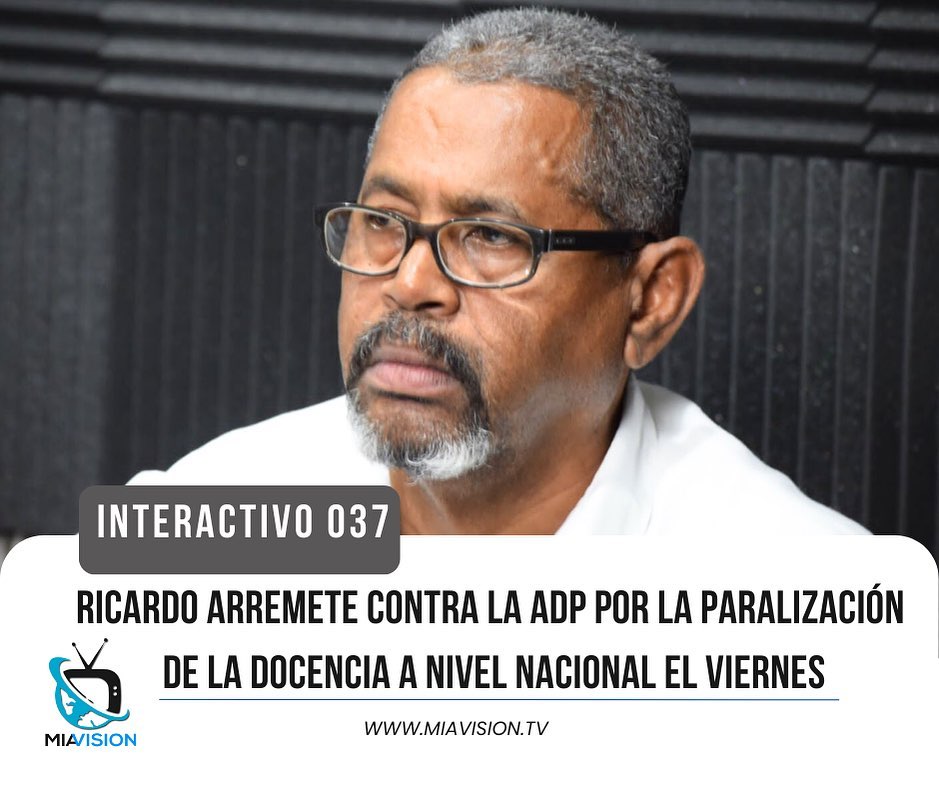 Ricardo arremete contra la ADP por la paralización de la docencia a nivel nacional el viernes