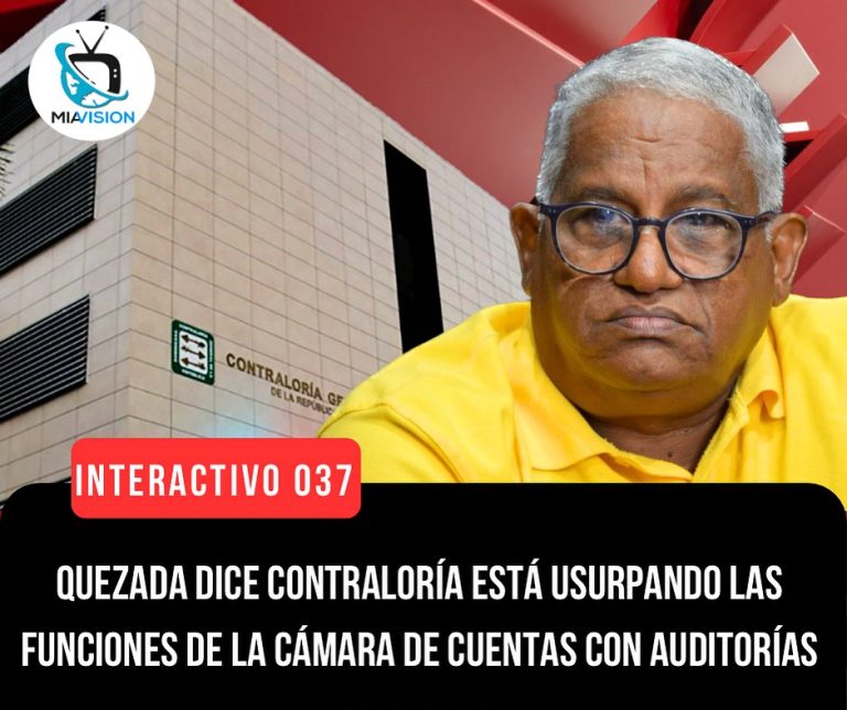 Quezada dice Contraloría está usurpando las funciones de la Cámara de Cuentas con auditorías