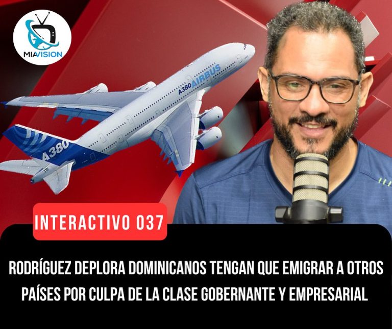 Rodríguez deplora dominicanos tengan que emigrar a otros países por culpa de la clase gobernante y empresarial