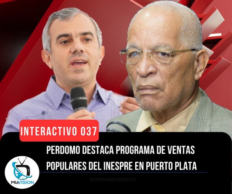 Perdomo destaca programa de ventas populares del Inespre en Puerto Plata